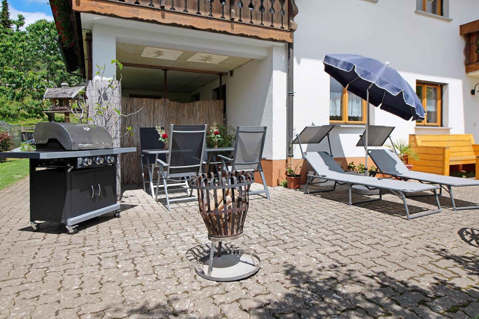 Ferienwohnung Blasi Mit Alpensicht Ibach Exterior photo