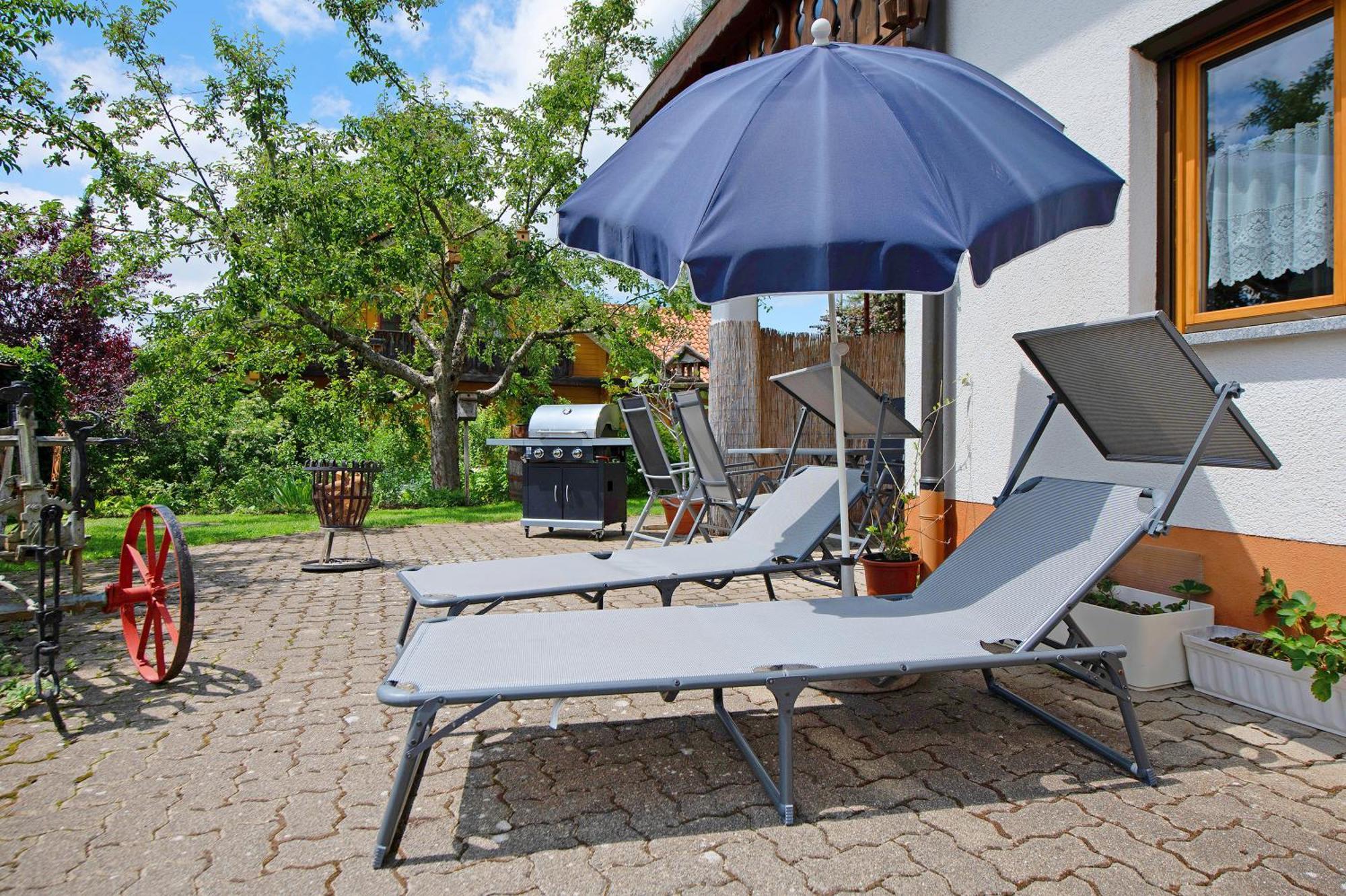 Ferienwohnung Blasi Mit Alpensicht Ibach Exterior photo